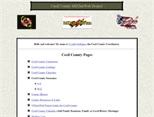 Tablet Screenshot of cecilgenweb.com